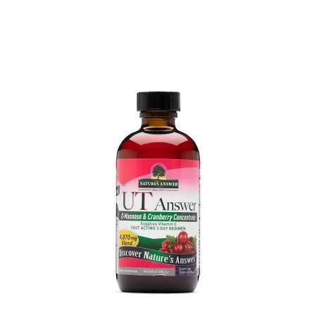 NATURE'S ANSWER® UT ANSWER™ D-MANNOSE & CRANBERRY 4,900 MG BLEND